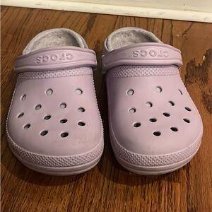 Fuzzy crocs